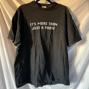 It’s more than just a phase black t shirt